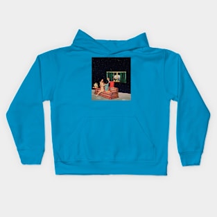 Living in space Kids Hoodie